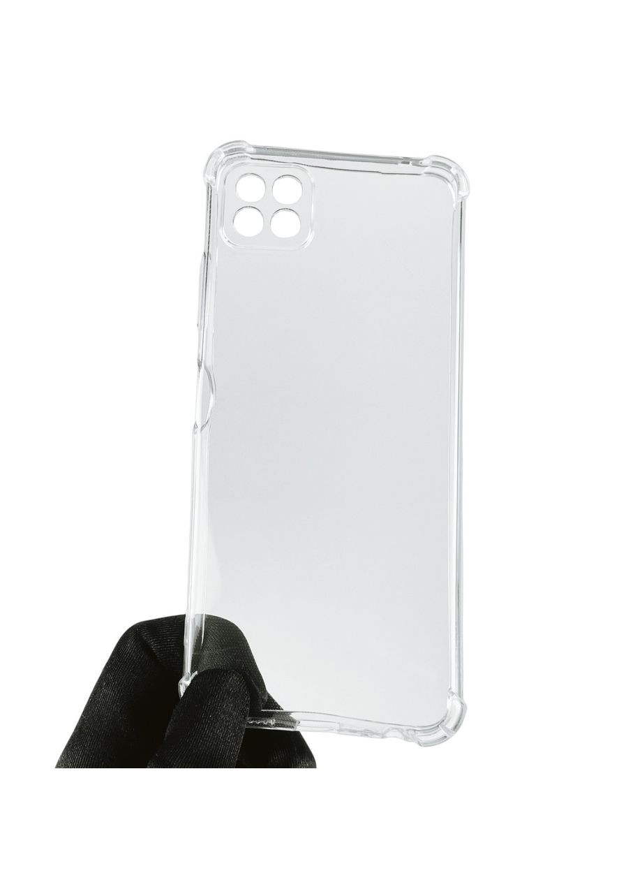 Чехол для Galaxy A22 5G SM-A226 с бронь углами выше экрана противоударный на самсунг а22 5г прозрачный Samsung (366022118)