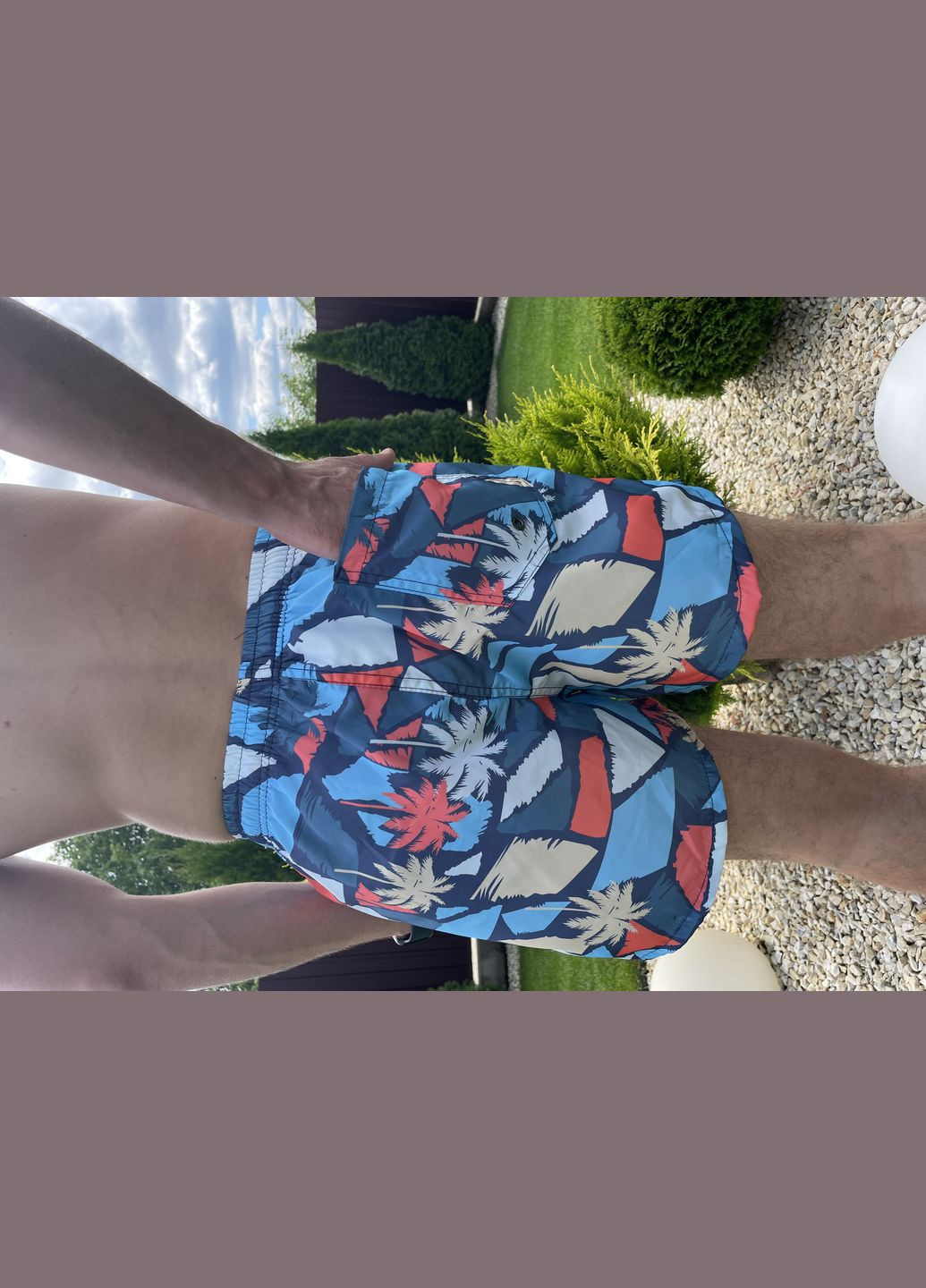 Мужские купальные пляжные шорты No Brand (297400666)