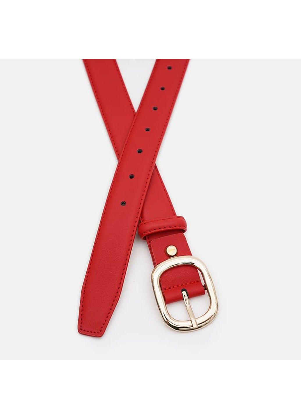 Женский кожаный ремень CV1ZK-112r-red Borsa Leather (291683120)
