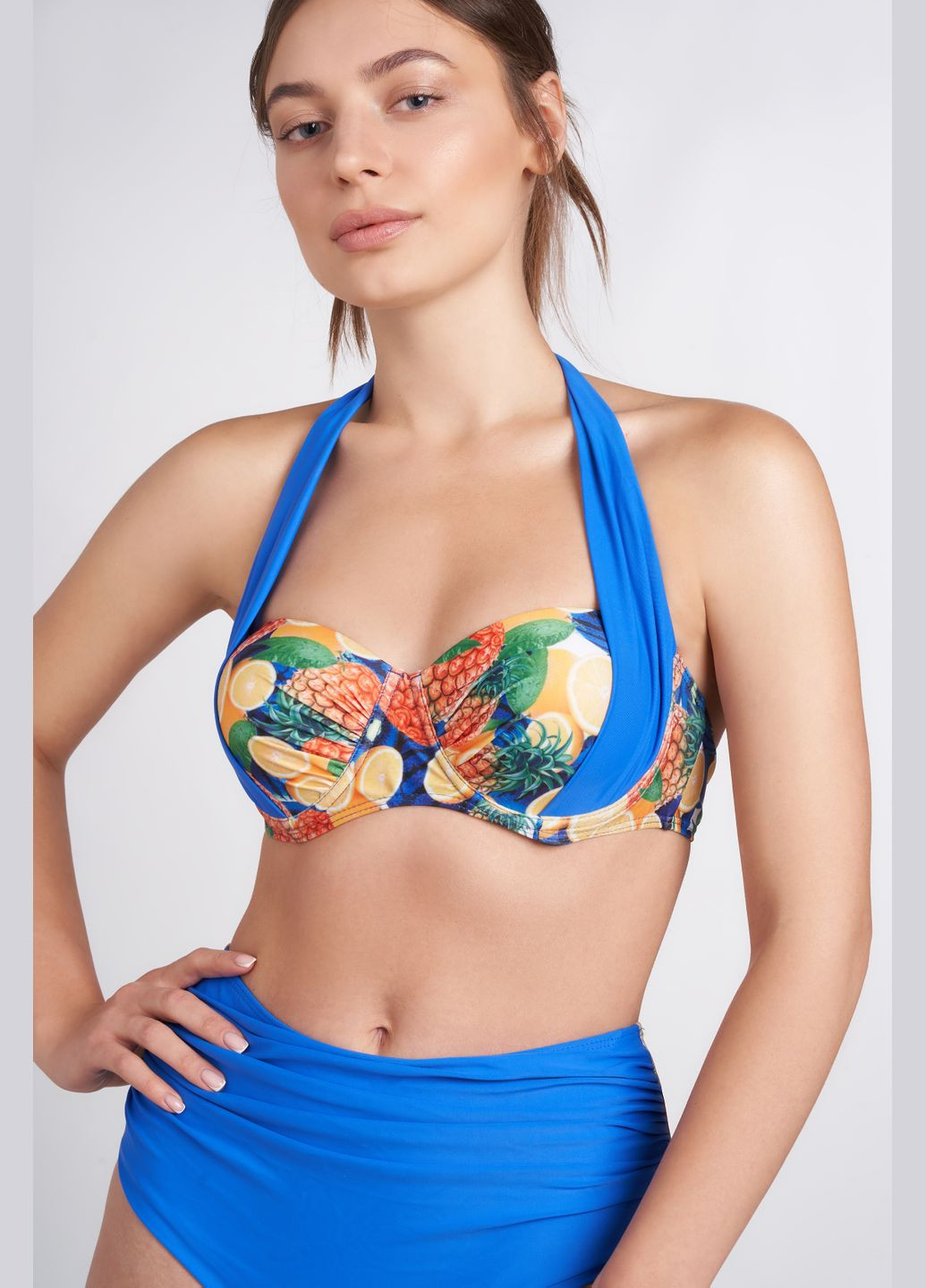 Синій літній купальник No Brand