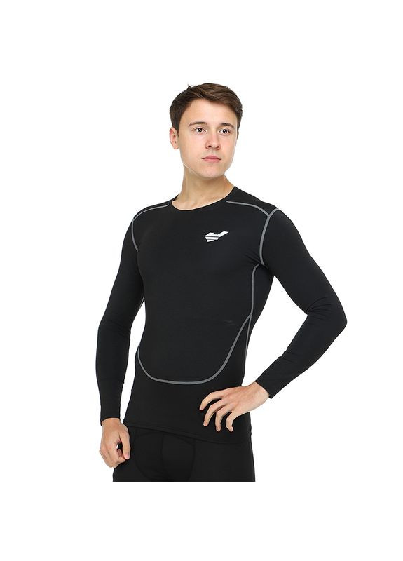 Черный демисезонный лонгслив FDSO