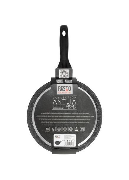 Сковорода Antlia 26 см Black (93063) RESTO (323043971)