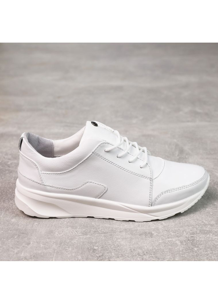 Кроссовки женские кожаные Zumer белые (359227037)