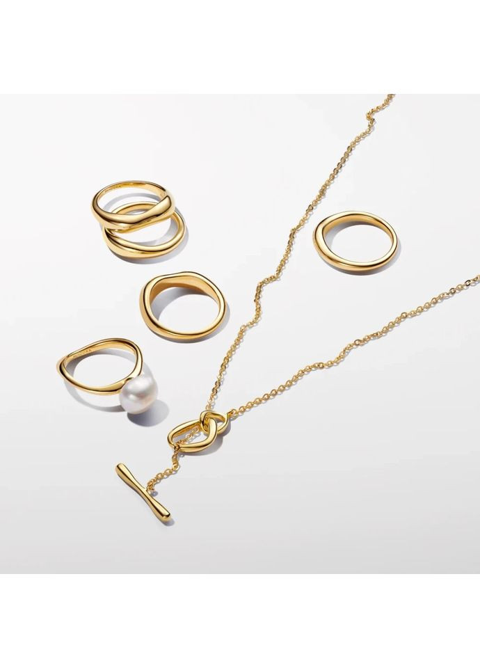 Кольцо Пандора "Естественное сочетание" разъемное 163264C00 Kabluchka (355345368)