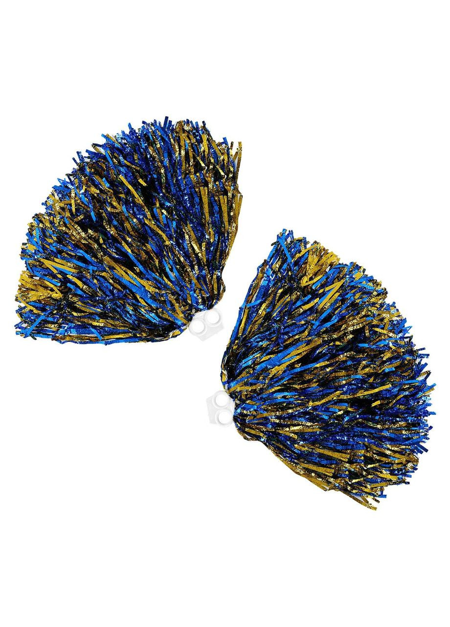 Помпони ниткоподібні матові для чирлідингу і танців із захопленнями-кільцями Pom-Poms C-0833 (матові, пластик, 2шт, вага SP-Sport (369925218)