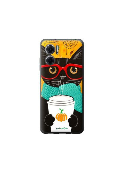 Чохол на Xiaomi Redmi 10 5G Осінній кіт "4026u-3864-2448" Endorphone (365810762)