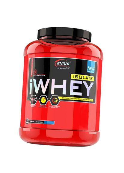 Ізолят сироваткового протеїну CFM, iWhey Isolate, 2000г Шоколад (29562004) Genius Nutrition (322722784)