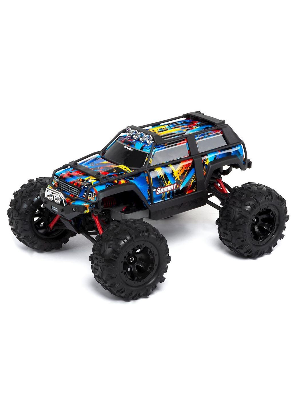 Машинка на радиоуправлении Summit 1/16 4WD RTR Monster Truck (Rock n Roll) Traxxas (362347527)