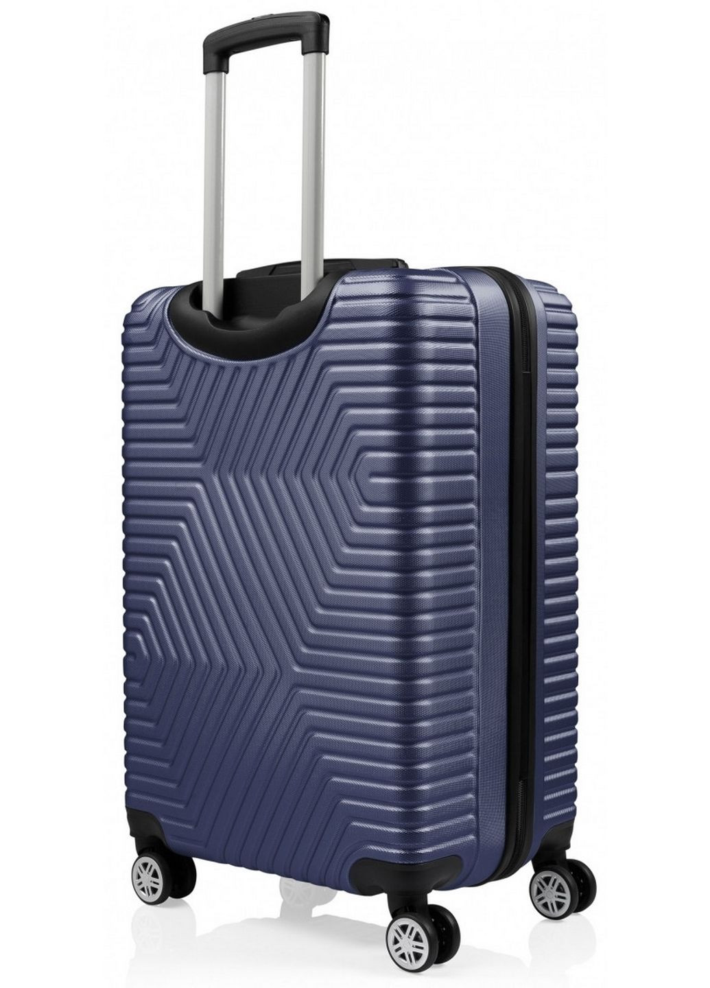 Пластиковый чемодан на колесах средний размер 70L 66х42х28 см GD Polo (289460457)