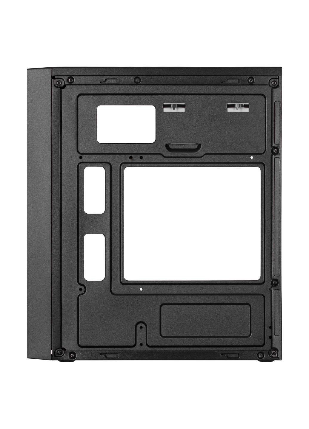 Корпус TeamX TMX03 з БЖ ATX400W, 2xUSB2.0, 1x80мм, VGA 220мм, mATX, чорний 2E (362214209)