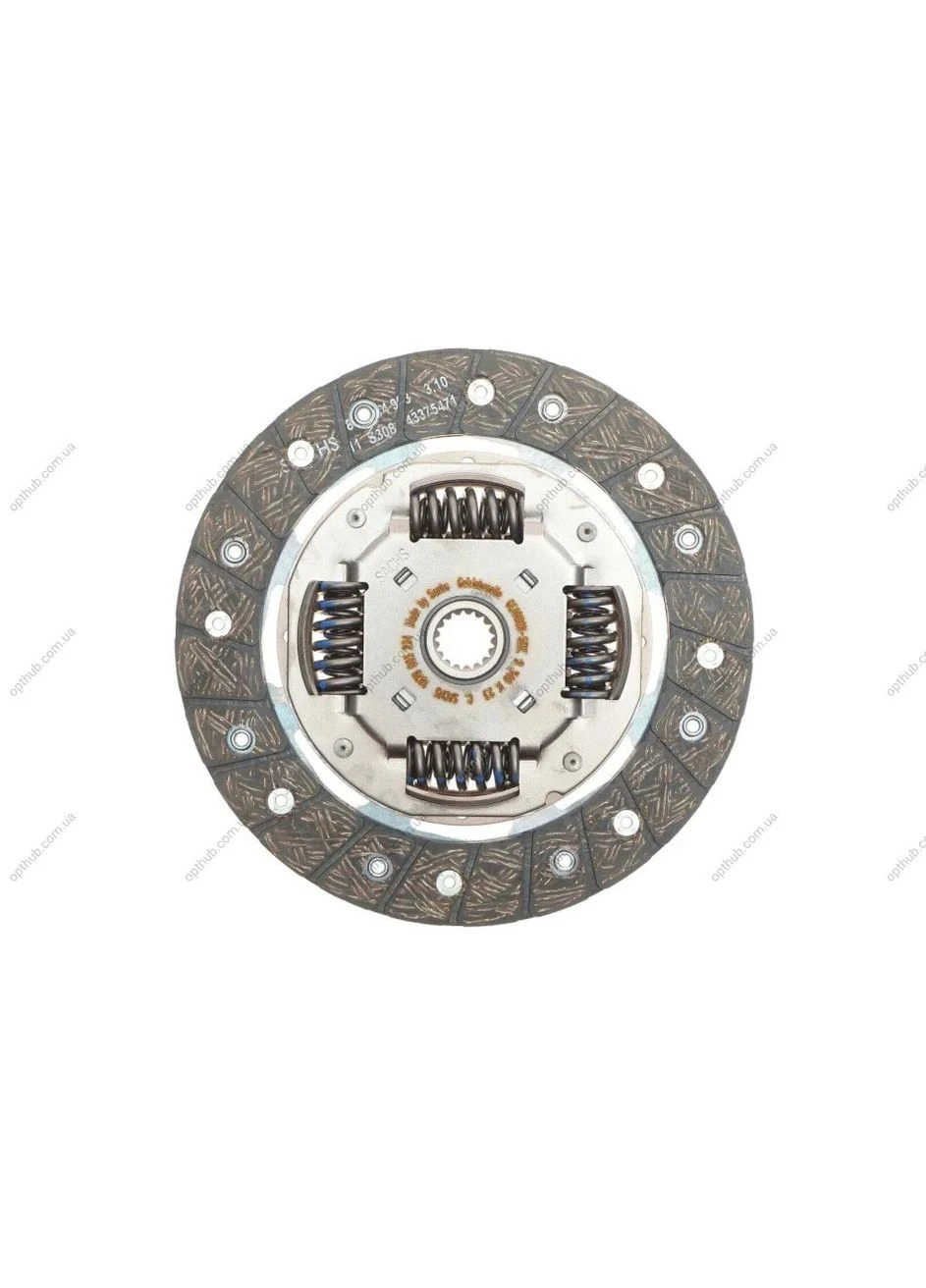 Сцепление SMART FORFOUR, MITSUBISHI COLT 1.3-1.5 04- (Пр-во) 3000 951 039 Sachs (366200208)