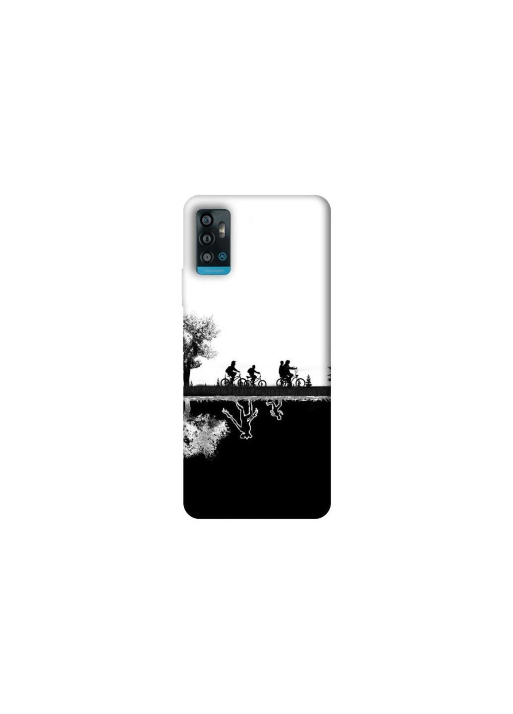 Чехол на ZTE Blade A71 Stranger Things ver.9 Frontalka (375750322)