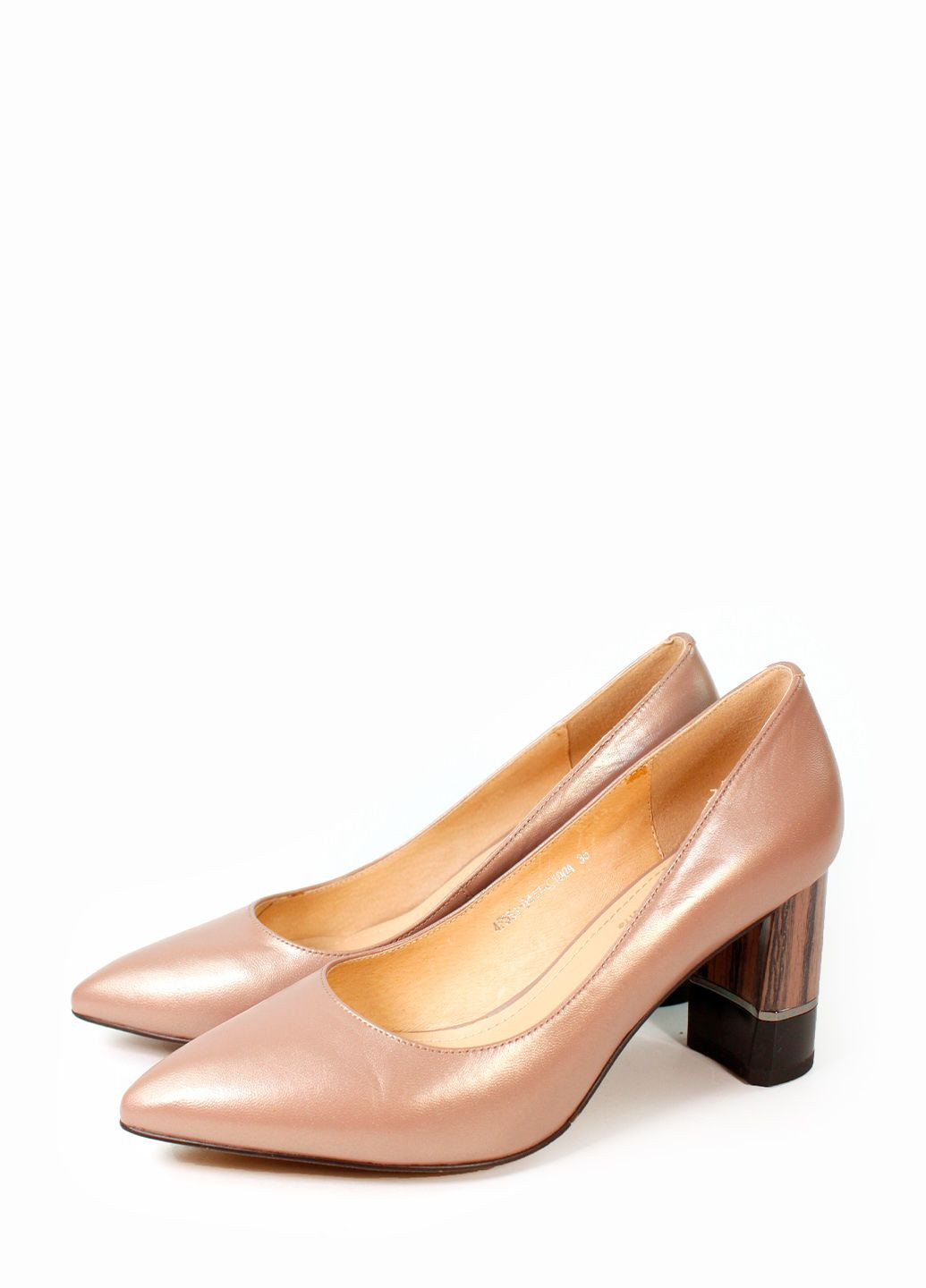 It-Girl Жіночі туфлі туфлі-човники бежевий з натуральна шкіра, — літо (317211678)