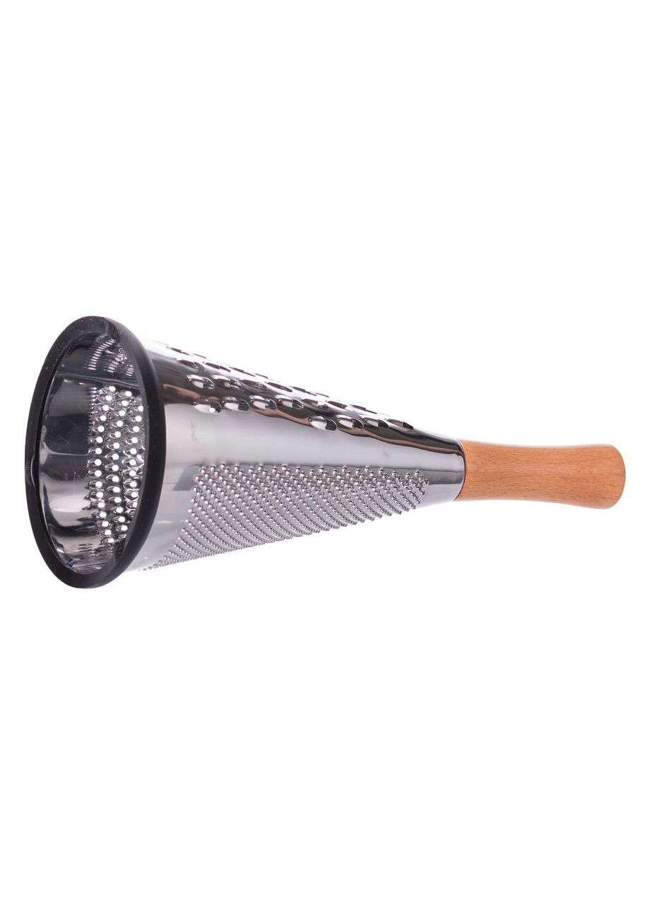 Конусная трёхсторонняя ручная тёрка из нержавейки с деревянной ручкой HP-8-2 Ding Lanfang (370673391)