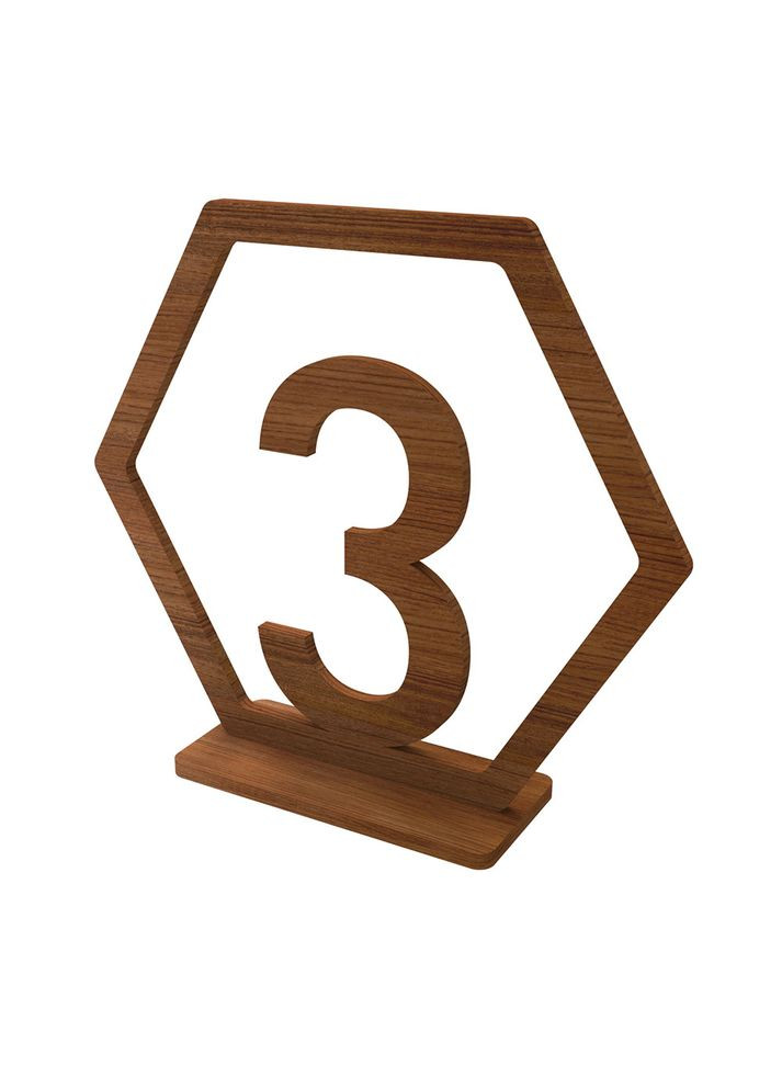 Номерки деревянные настольные Ekostar (368307181)