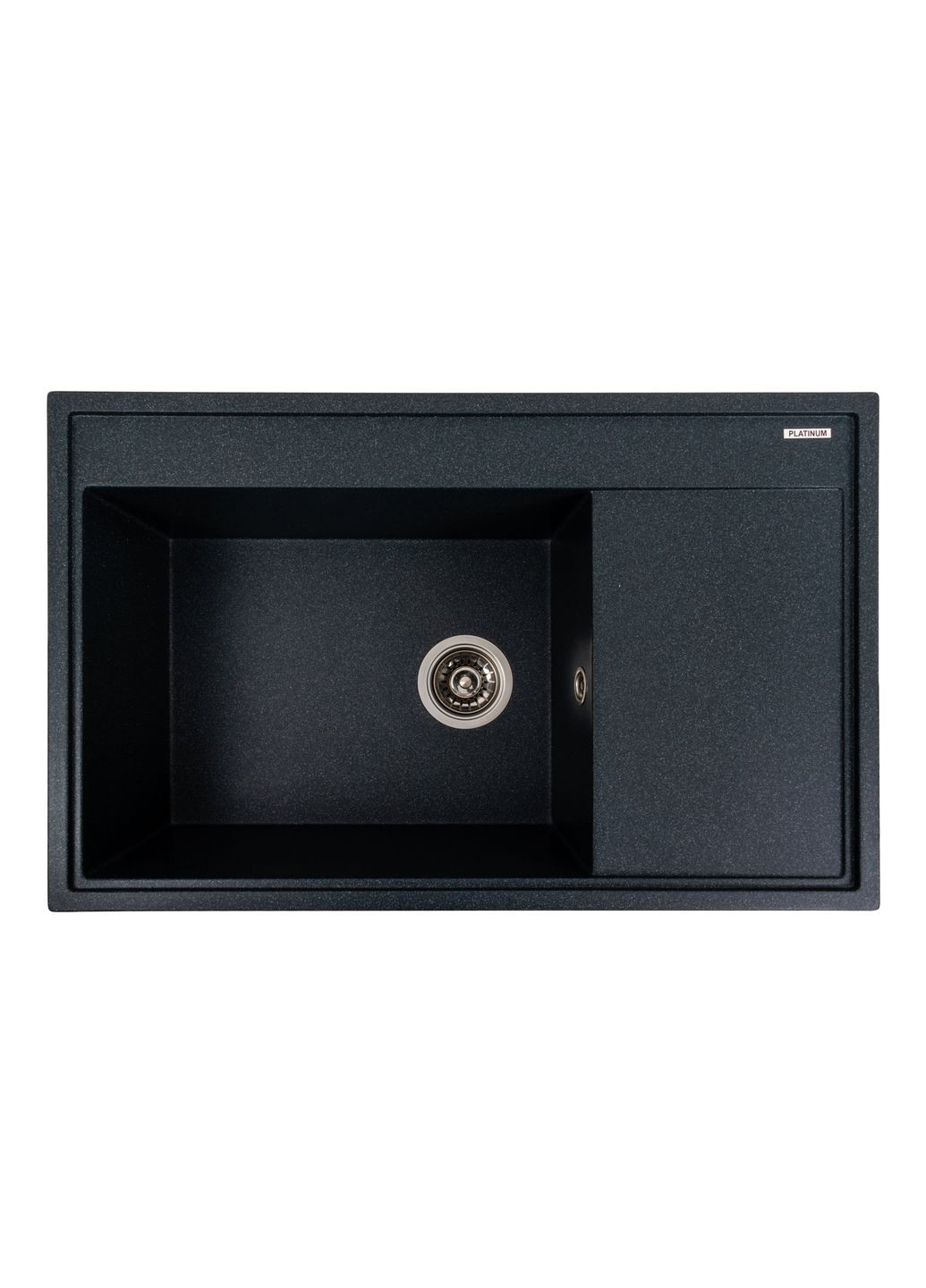 Гранітна мийка для кухні AZURIT 7950 матова Антрацит Valeso (358059054)