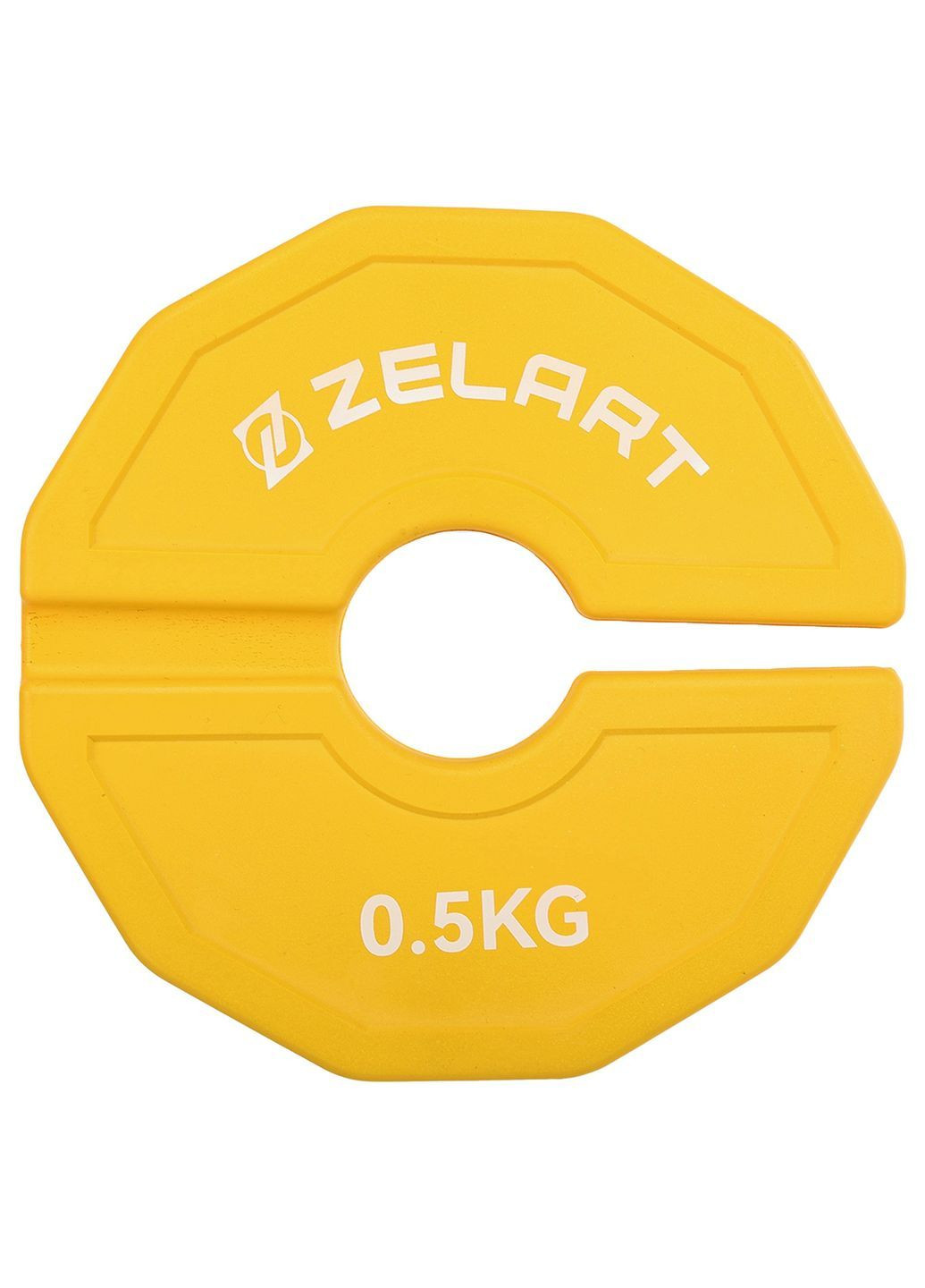 Диски сменные Rubber Change Plates TA-1692-0_5 0.5 кг Желтый Zelart (362711395)