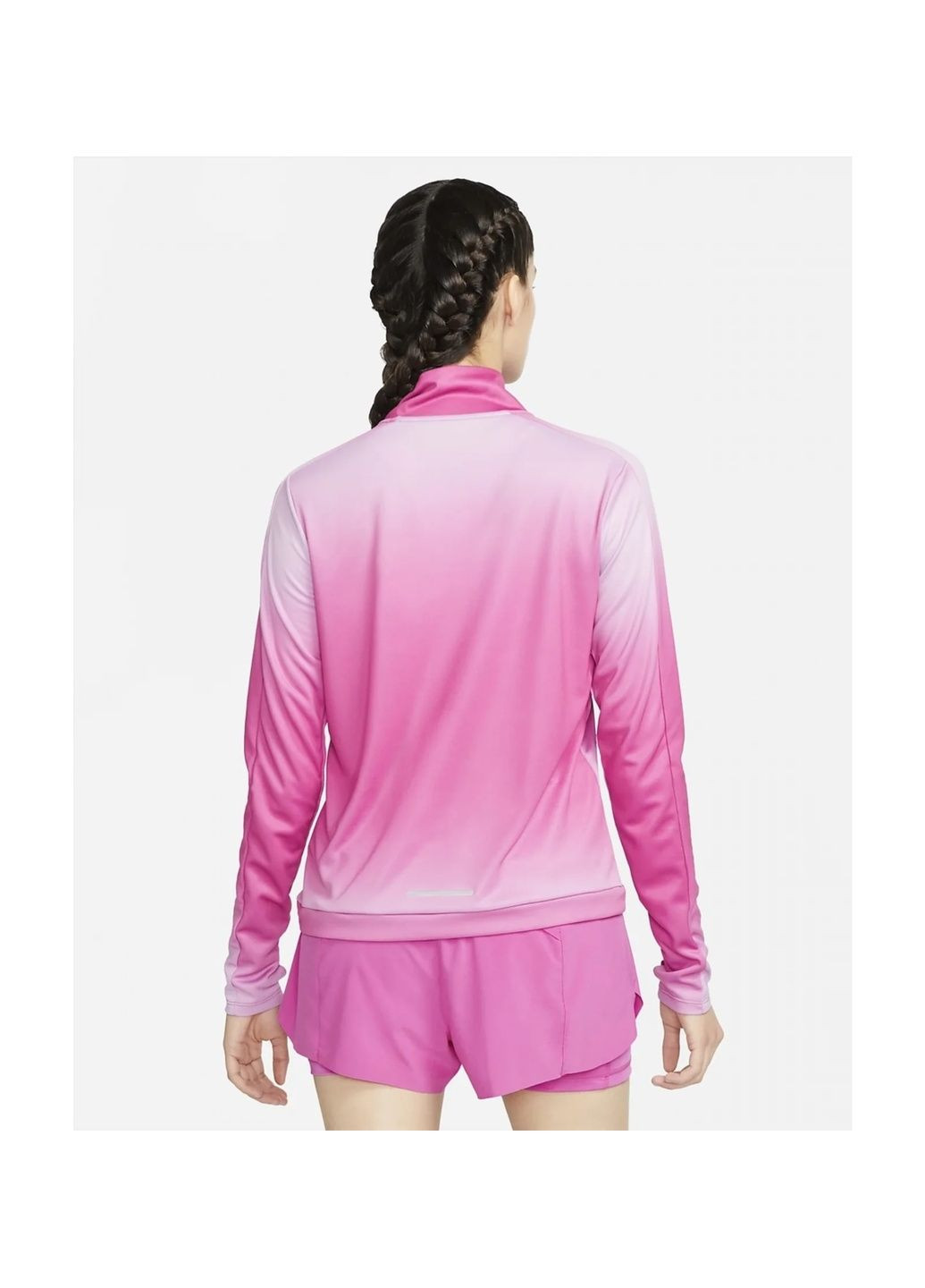 Женский лонгслив Dri-Fit Swoosh Pink Nike (365961558)