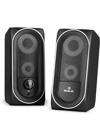 Акустична система S-110 Black (EL121100009) Real-El (386056488)