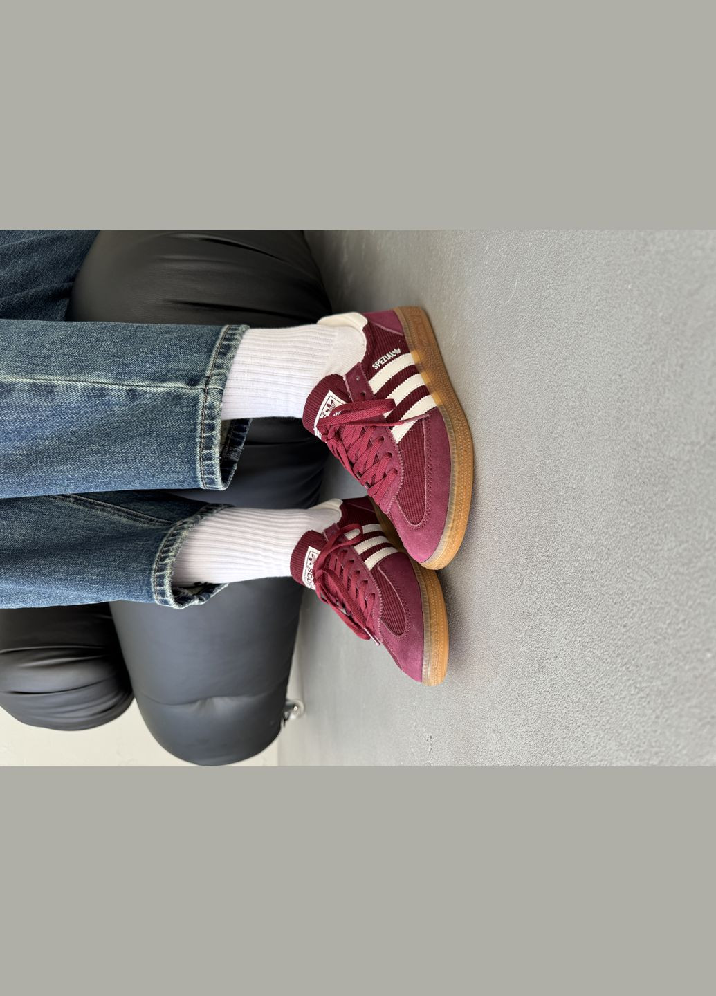 Кросівки жіночі Adidas Spezial Handball red | Адідас Спеціал червоні No Brand червоні демісезони (316091177)