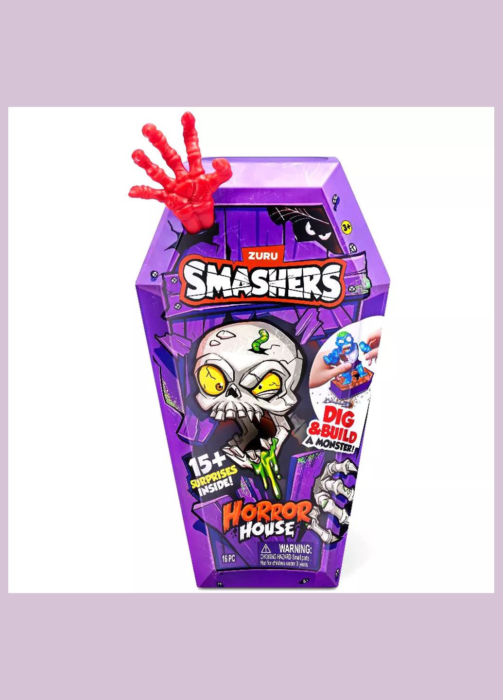 Ігровий набір Середній будинок жахів Діно (74125A) Smashers (330058241)