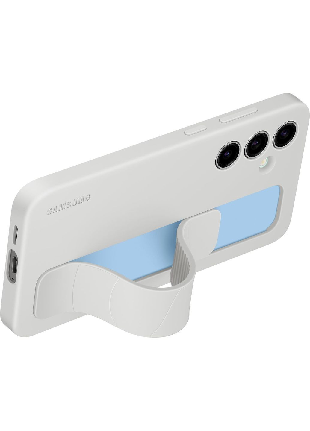 Чохол-накладка Standing Grip Case для Galaxy S24 FE SM-S721 Gray (EF-GS721CJEGWW) Samsung (370621137)