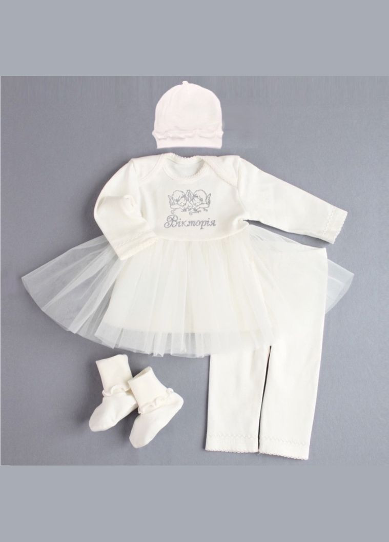 Именное платье для крещения девочки Ангелики Ladan (301026316)