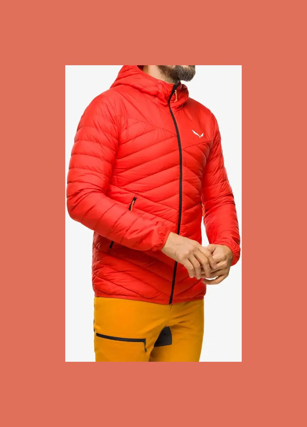 Красная демисезонная куртка m brenta jkt red Salewa
