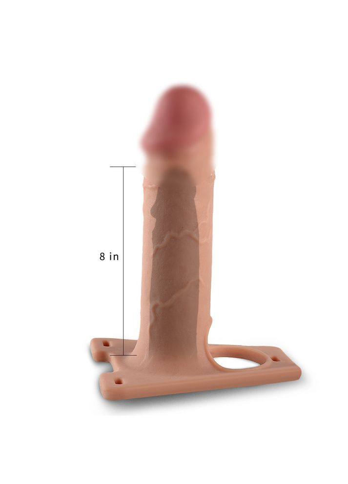 Порожний страпон 21 см насадка на член із ременями фалоротез Lovetoy (317747457)