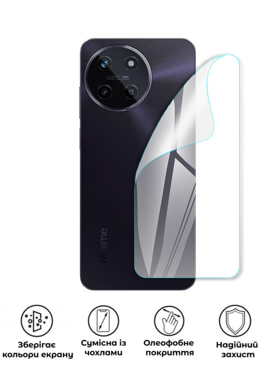 Захисна поліуретанова глянцева плівка Simple Armor на корпус смартфона Realme P3 Lite 5G GP (372583902)