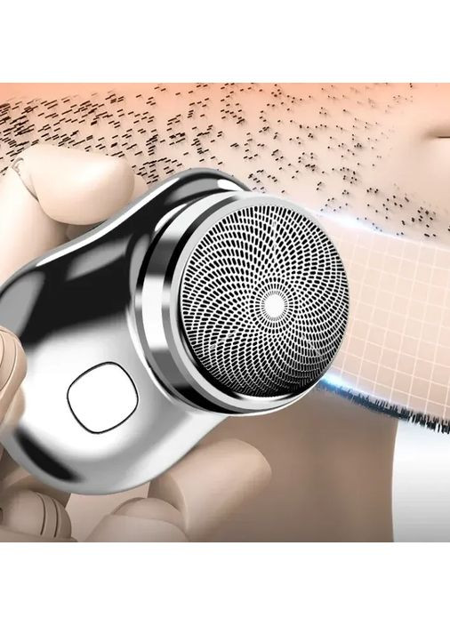 Акумуляторна міні бритва Ckeyin 10P електробритва бездротова роторна, для чоловіків, дорожня Grand (372113952)