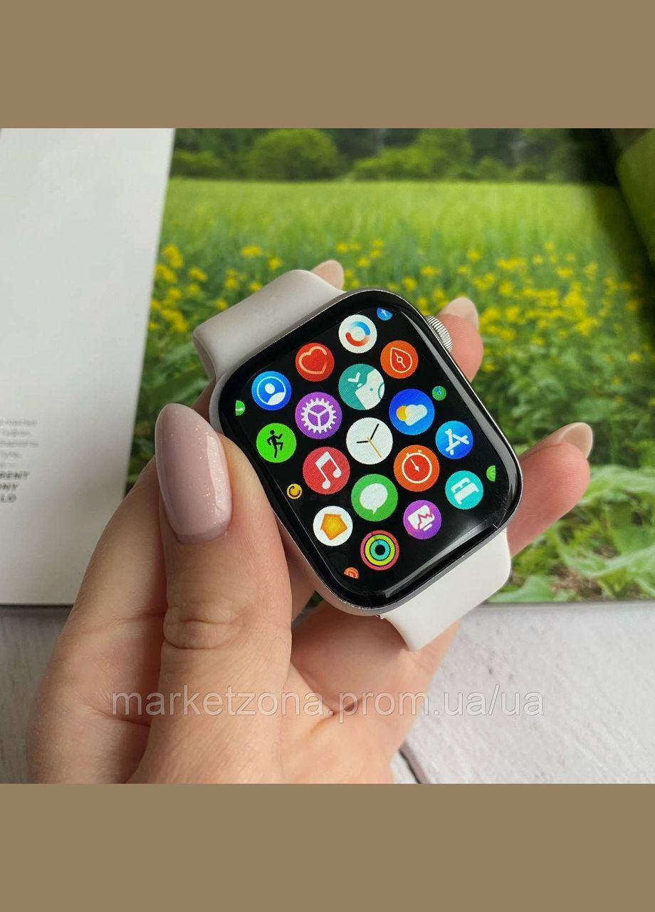 Смарт-годинник T800 pro max зі змінним ремінцем, повідомленнями із соцмереж, пульсометром, дзвінками Smart Watch (334314660)