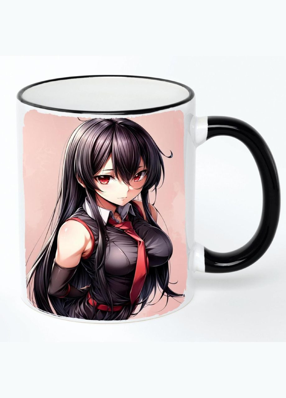 Чашка Убийца Акаме! Аниме #003 (кружка, кружка) Белая с черной ручкой 330 мл No Brand (322714892)