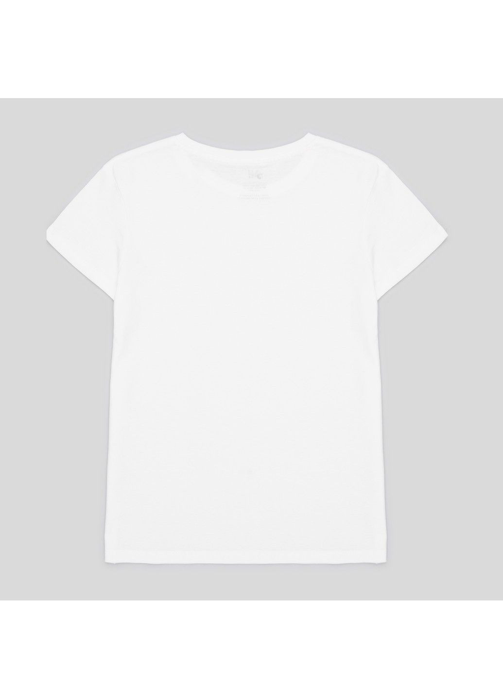 Белая летняя футболка H&M