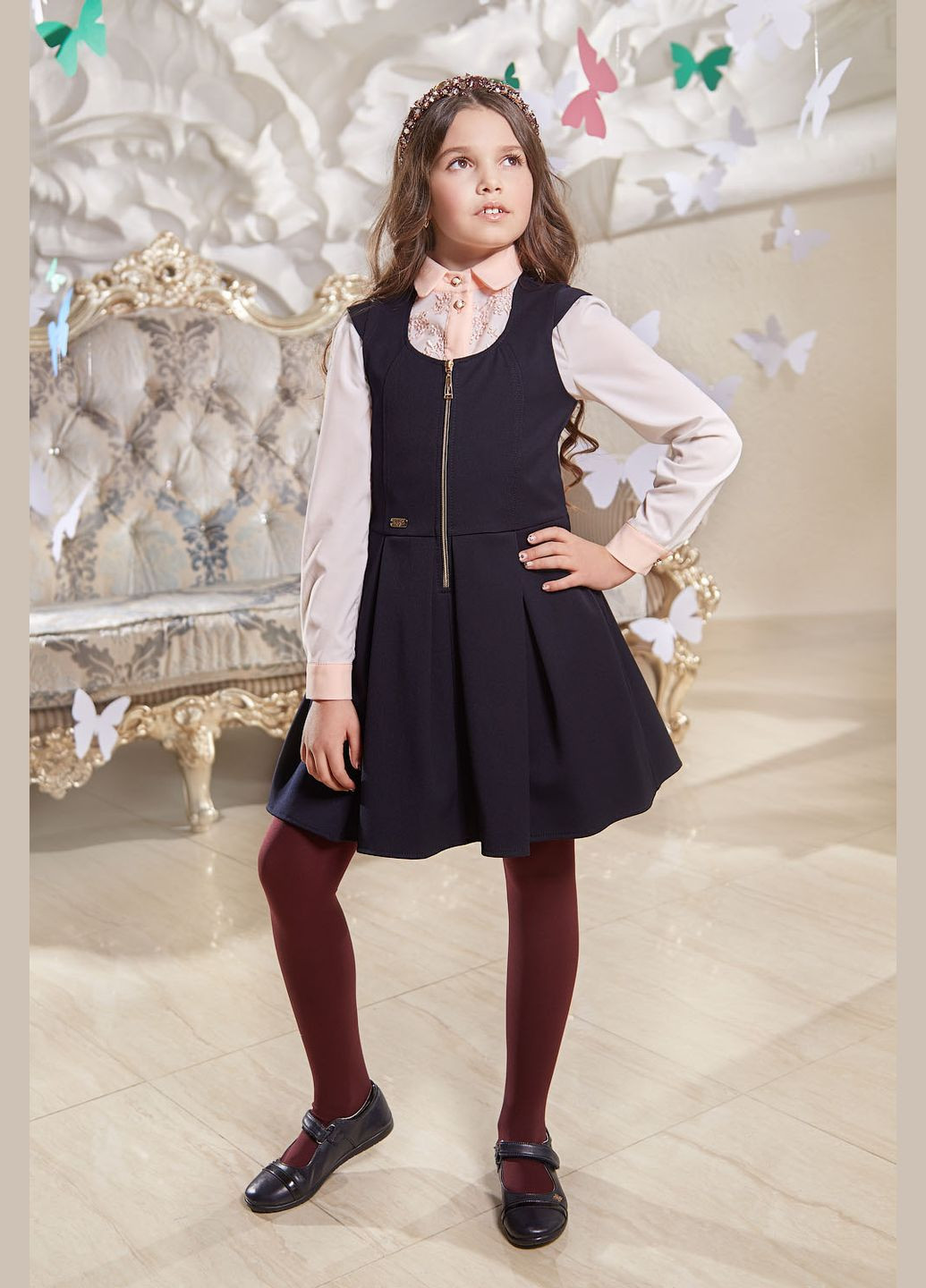 Сарафан шкільний на блискавці Suzie (299907160)