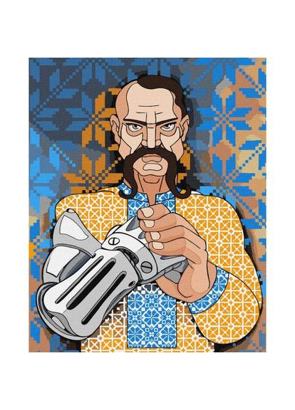 Картина за номерами "Український кіборг" ★★★ Ідейка (361416962)