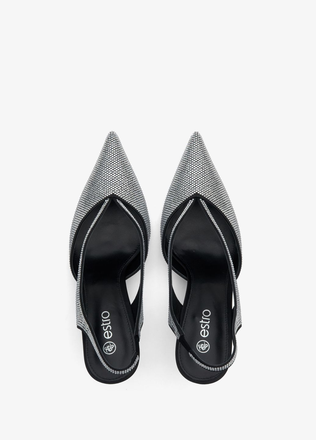 Estro Туфли, цвет черный черный з, украина — лето (324030334)