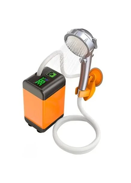Портативний душ 3,7 В насос 4800 мАч з 3 режимами напору Outdoor shower AND XL-1402 Esonstyle (385392976)