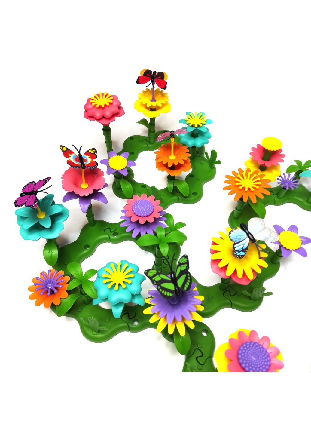 Конструктор для девочек Цветочный сад Garden 272 детали One Two Fun FFC (317923282)