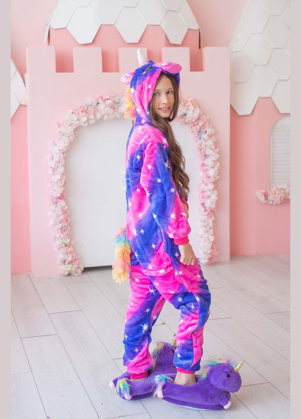 Єдиноріг Пінк Страйпс (на блискавці) BearWear (297579429)