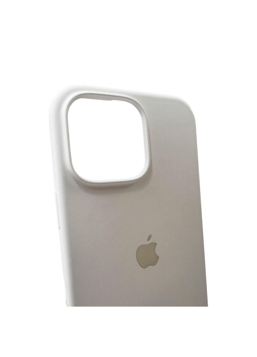 Силіконовий чохол для iPhone 16 Pro Max White No Brand (306548981)