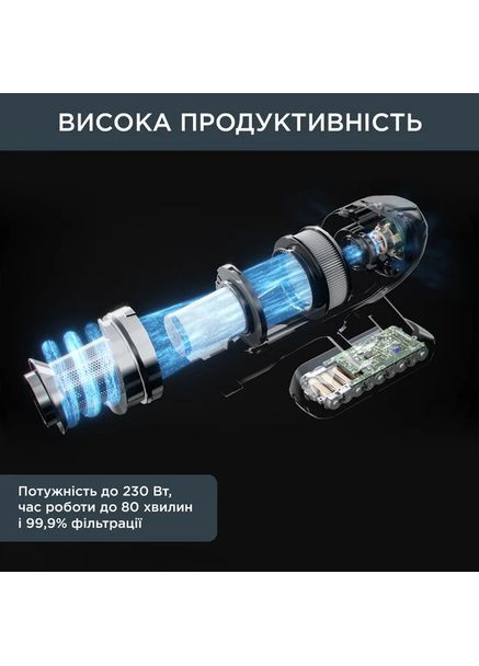 Пилосос безпровідний X-Force Flex 15.60 RH99G1WO Rowenta (360417823)
