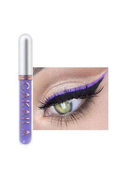 Цветная водостойкая подводка для глаз, подводка для век, цветной лайнер для глаз Цвет №1 Cakaila (321998939)