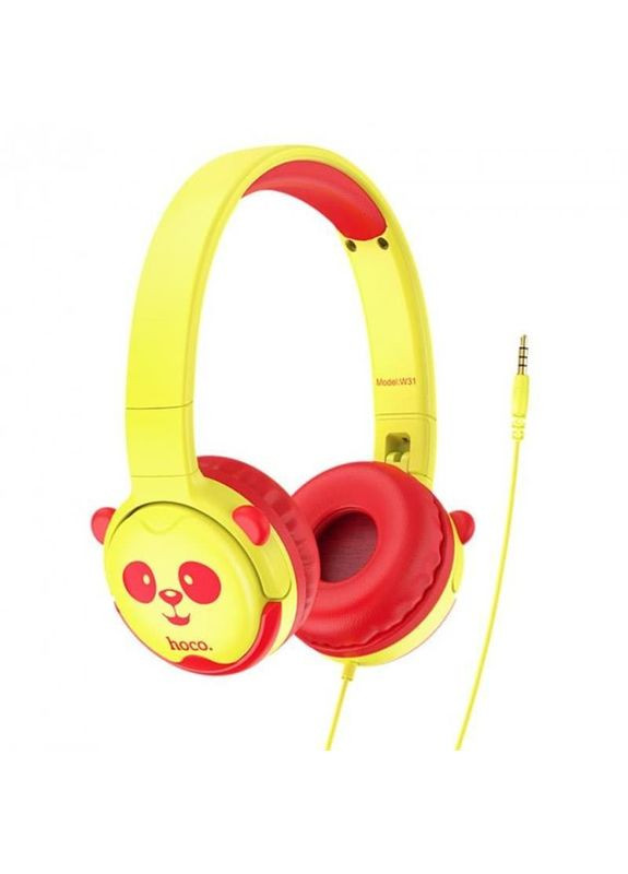 Навушники W31 Childrens Yellow-Red (W31YR) Hoco (368598114)