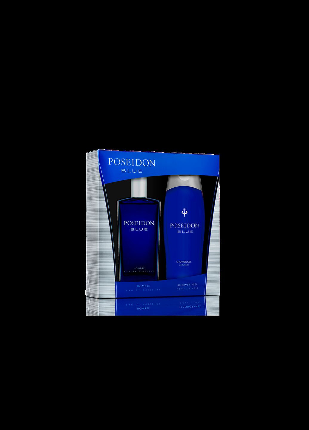 Подарунковий набір чоловічої парфумерії та косметики Poseidon Blue Hombre, 2 продукти Instituto Espanol (367988658)