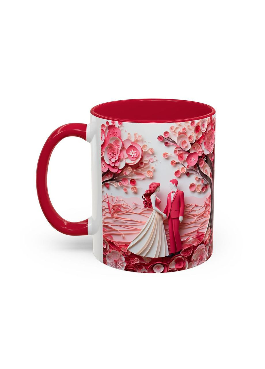 Керамічна чашка з дизайном "Пара закоханих"-1 No Brand (368671860)