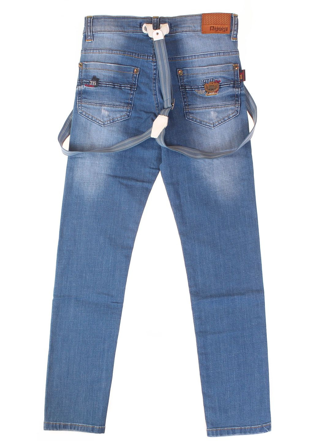 Синие демисезонные брюки A-yugi