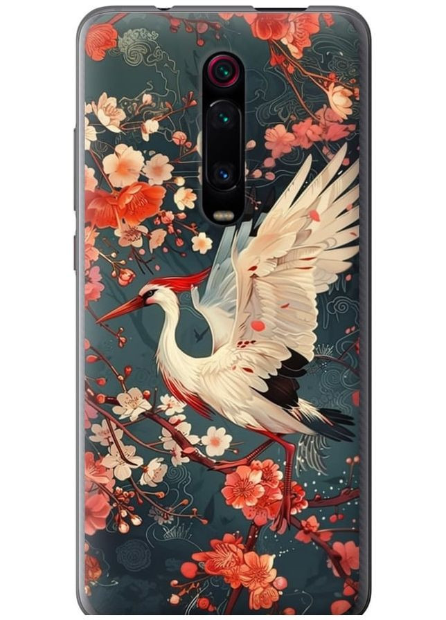 2D пластиковый чехол 'Сакура и аист' для Endorphone Xiaomi Mi 9T Pro (291124851)