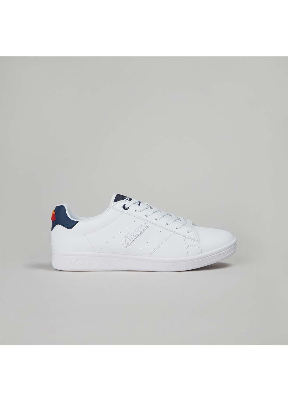 Цветные демисезонные мужские кроссовки ls290 cupsole белый темно-синий Ellesse