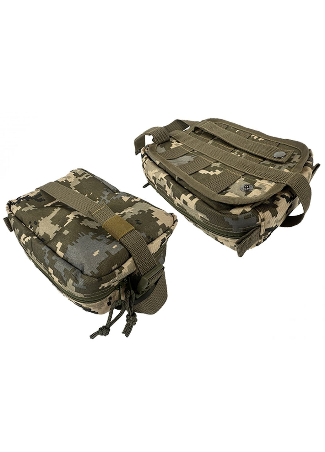 Підсумок аптечка швидкознімна тактична MOLLE піксель ЗСУ MM-14 для РПС, разгрузки або жилету EasyFit (341529000)